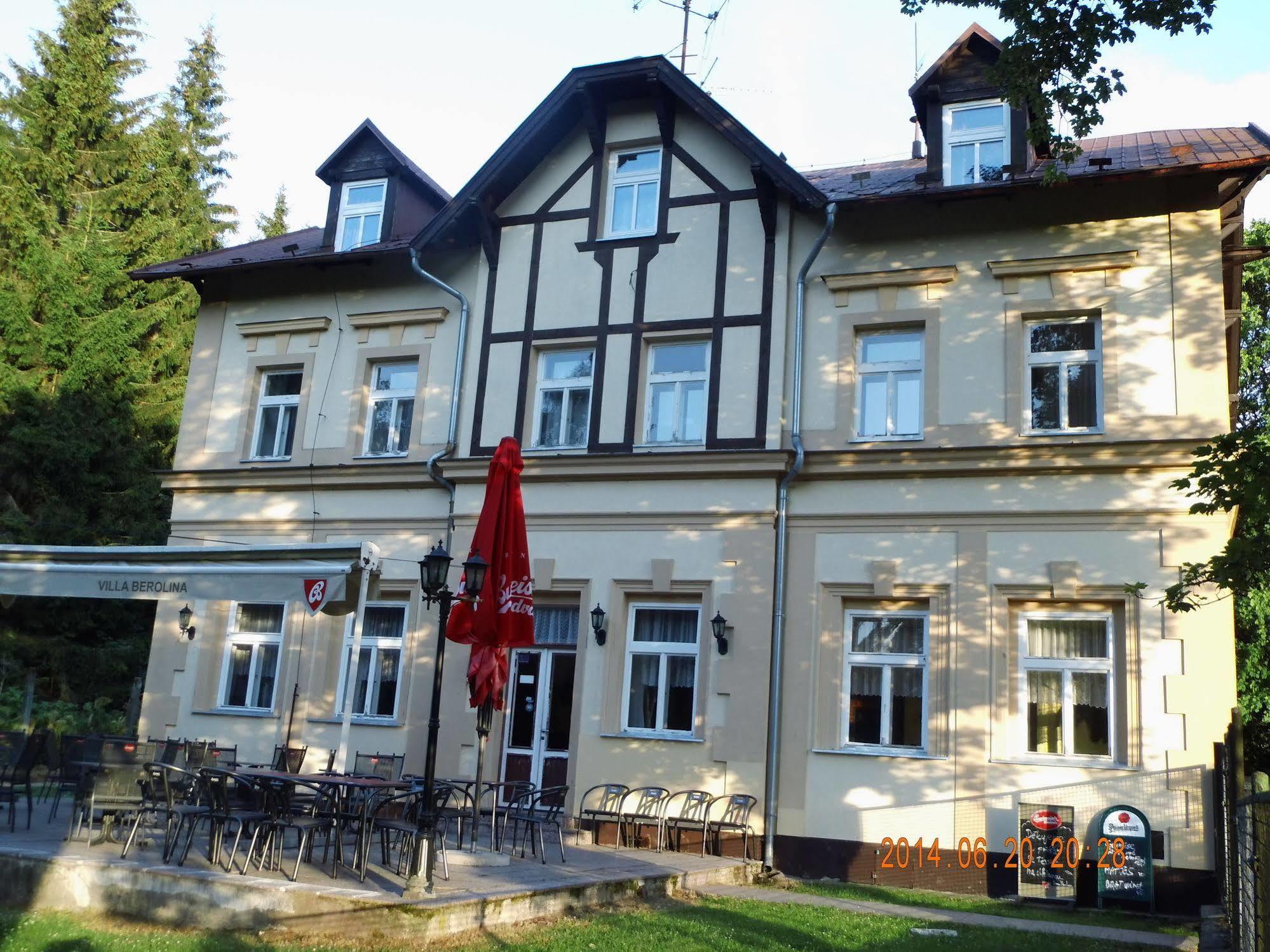 Pension Villa Berolina Mariánské Lázně Extérieur photo